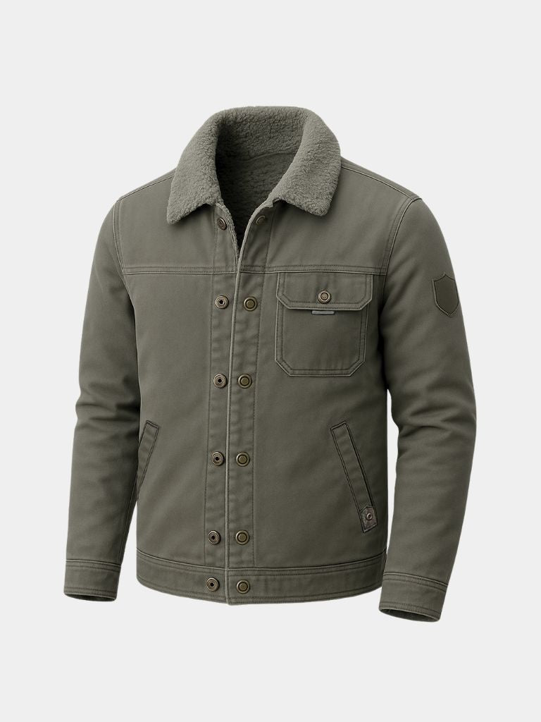 Retro Military Aviator Jacket - Rowan