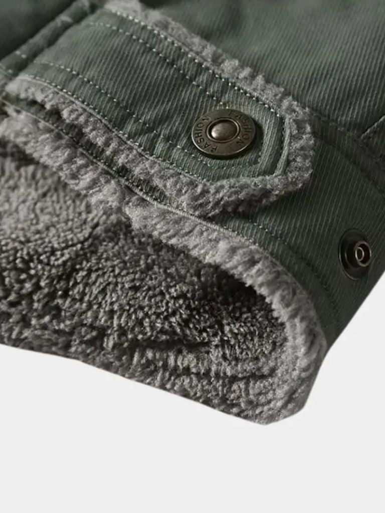 Retro Military Aviator Jacket - Rowan