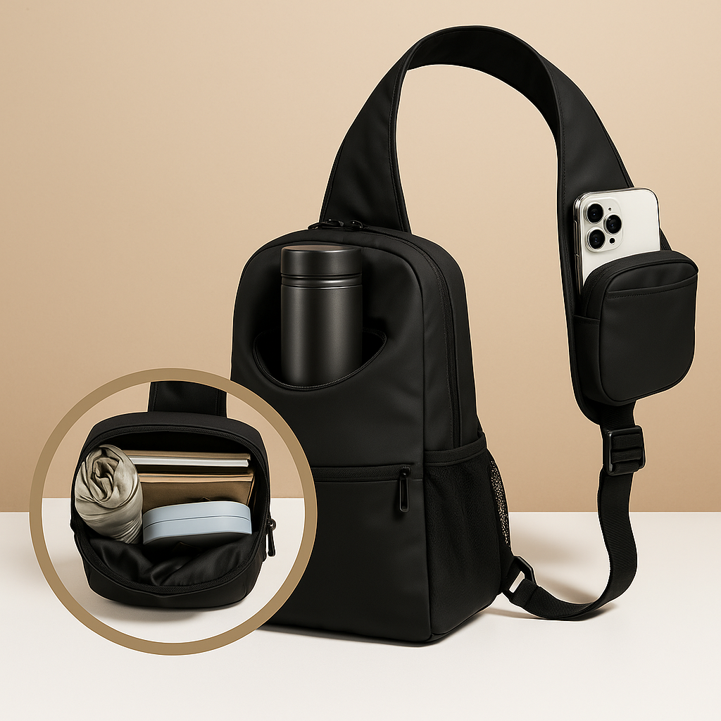 Water-resistant crossbody travel bag | Dylan