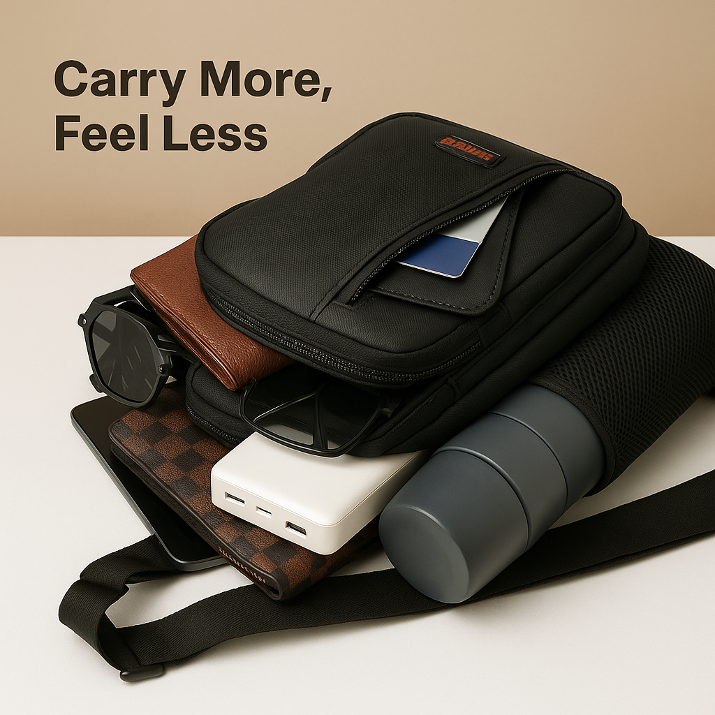 Waterbottle carrier chest bag | Mason