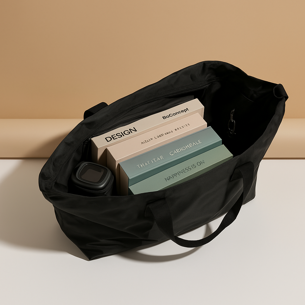 Waterproof travel shoulder tote bag | Elowen