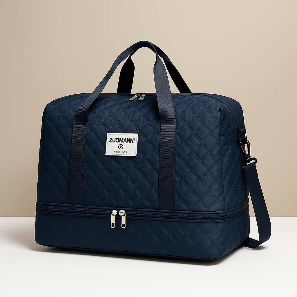 Weekender duffle bag with shoe compartment | Florence