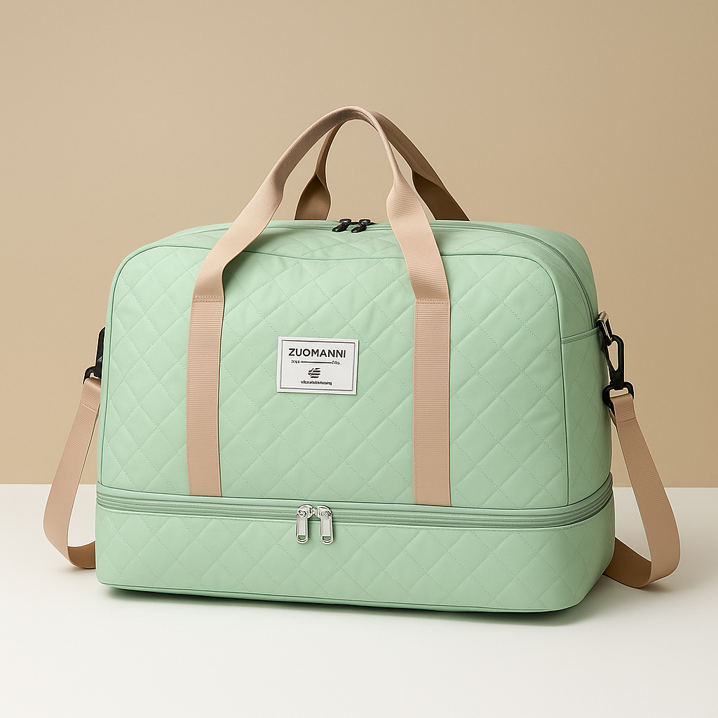 Weekender duffle bag with shoe compartment | Florence