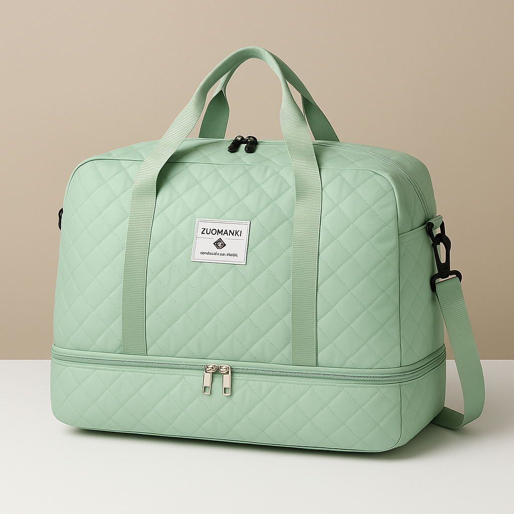 Weekender duffle bag with shoe compartment | Florence