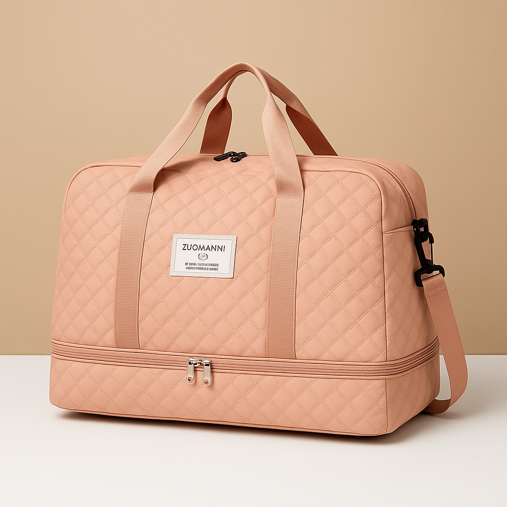Weekender duffle bag with shoe compartment | Florence