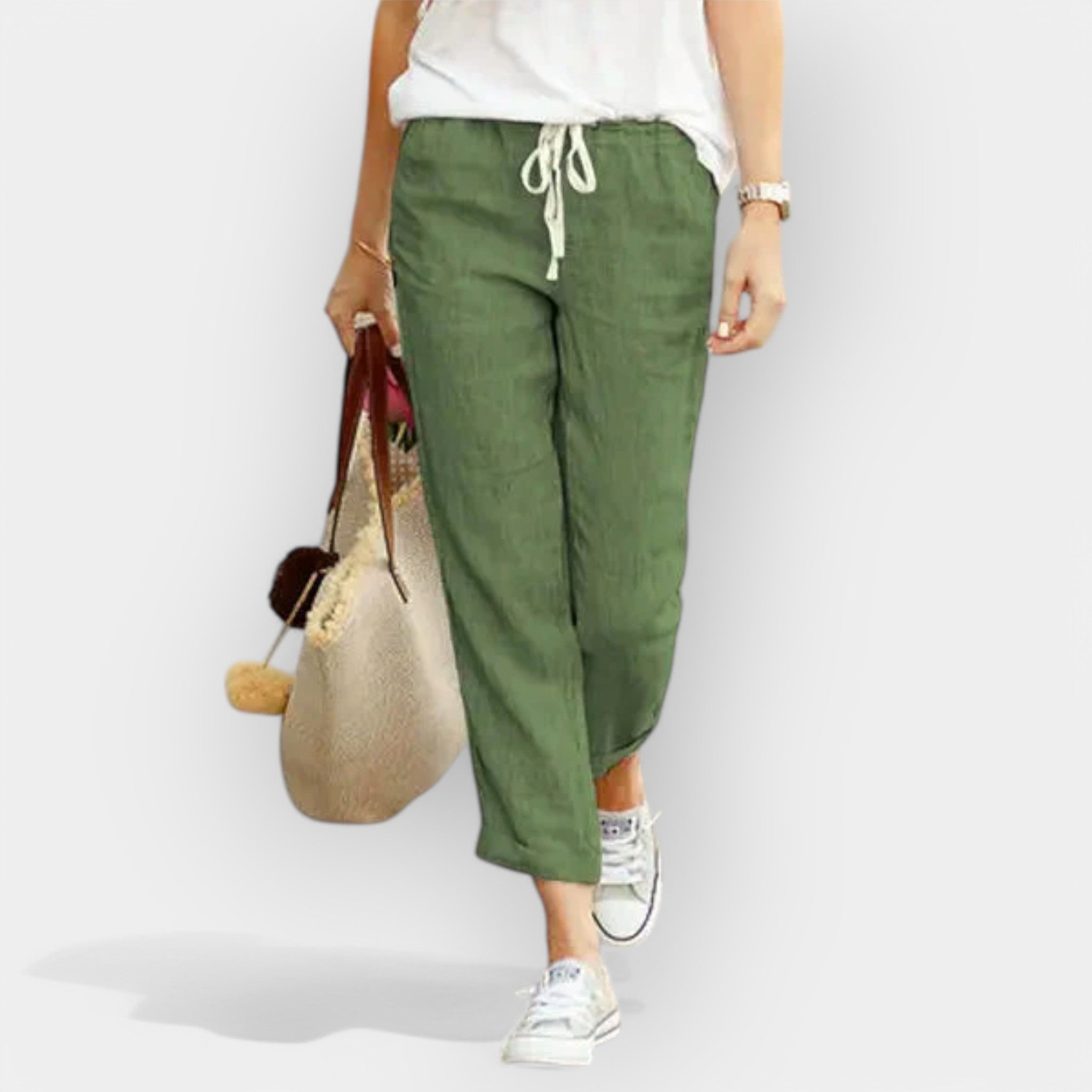 Diane™ | Breathable Cotton Trousers
