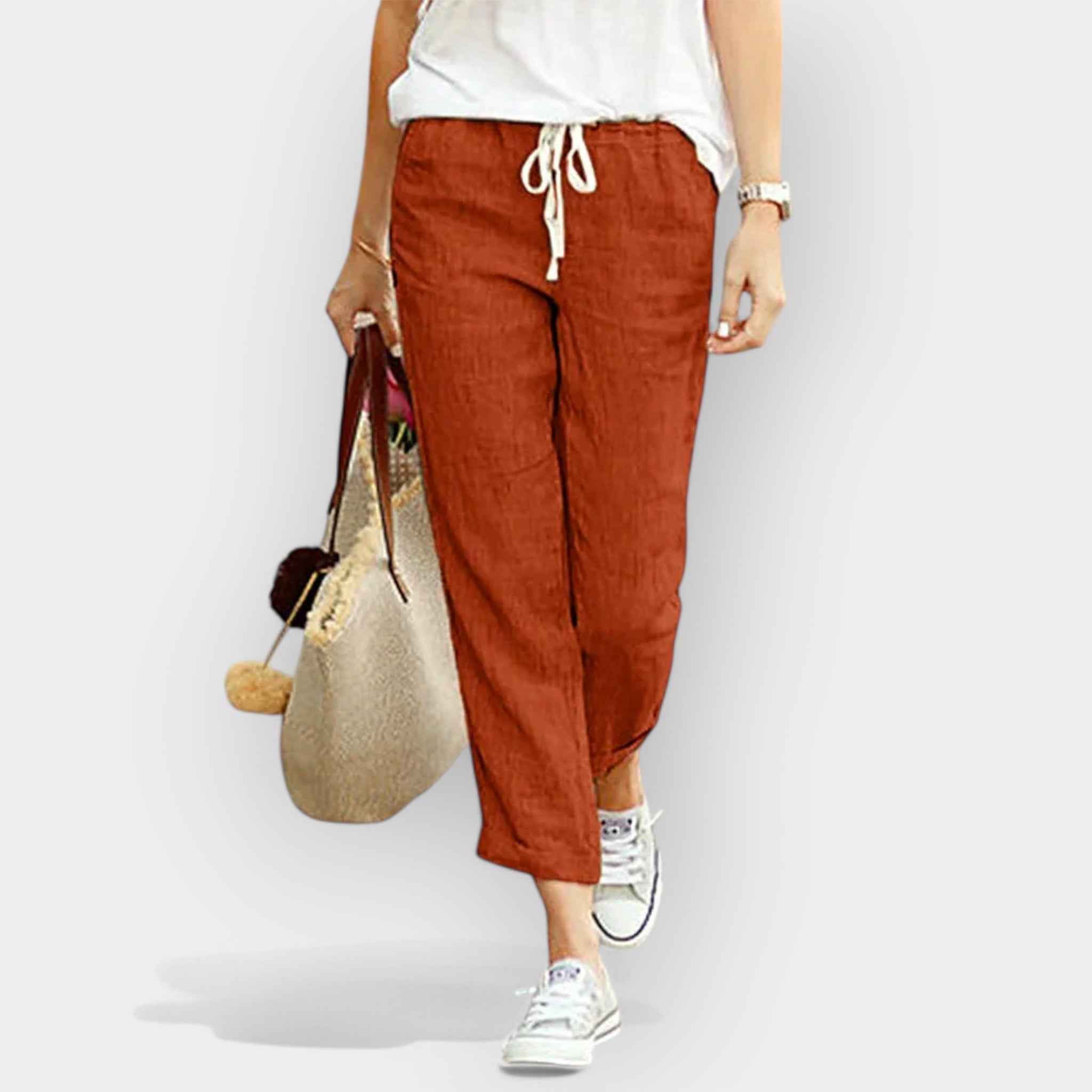 Diane™ | Breathable Cotton Trousers