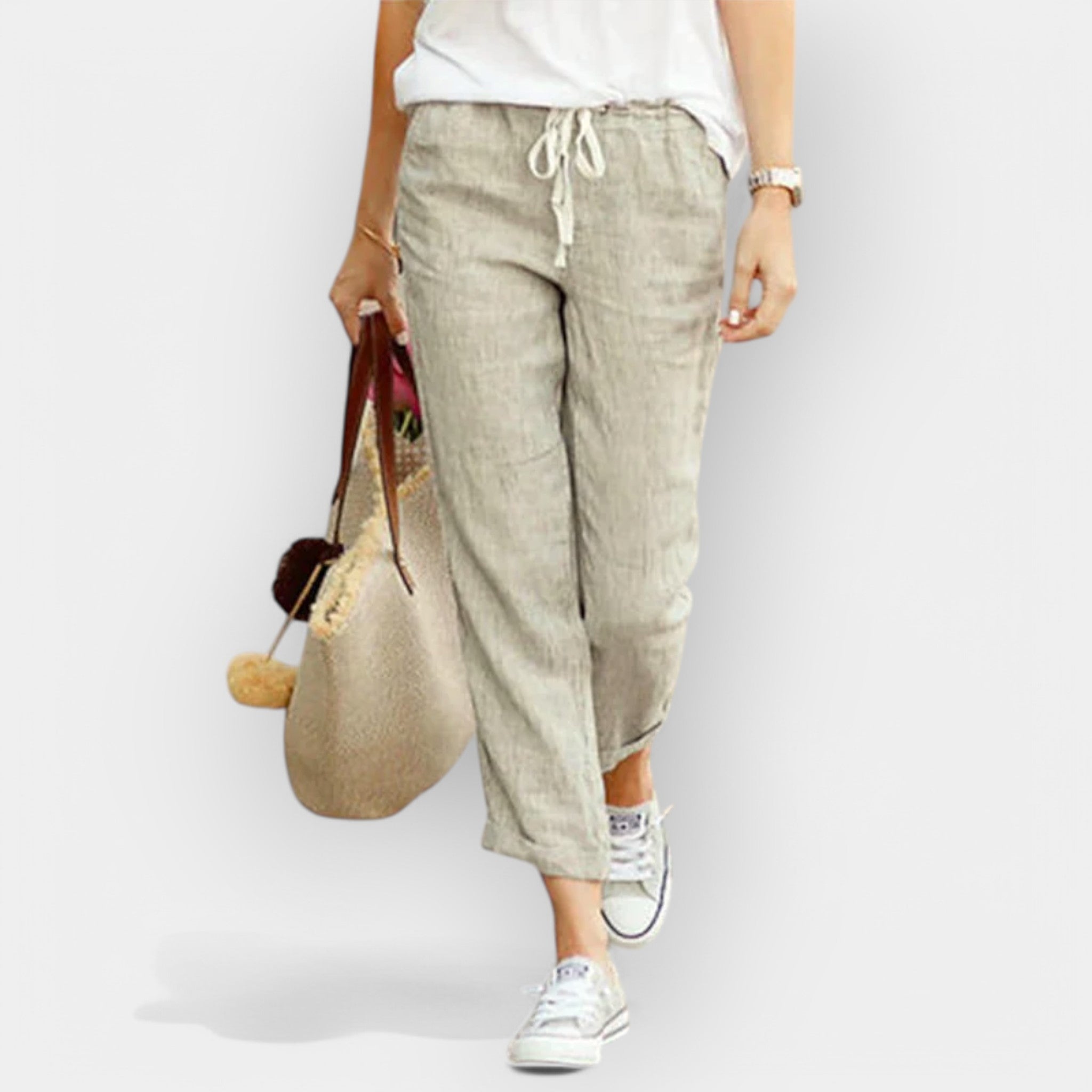 Diane™ | Breathable Cotton Trousers
