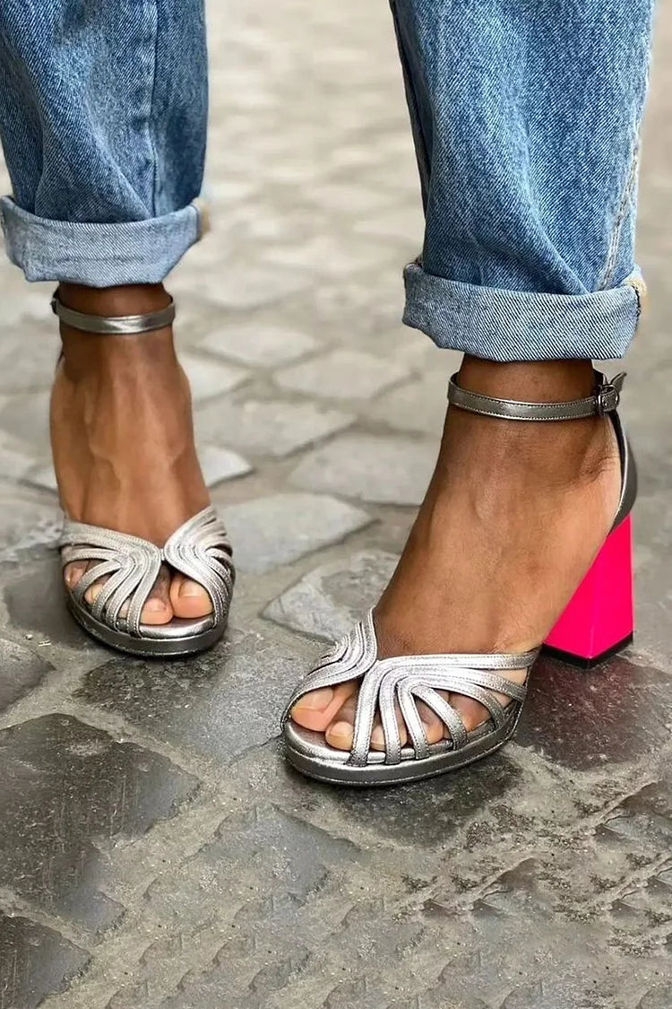 Bicolored | All Day Comfort Heels