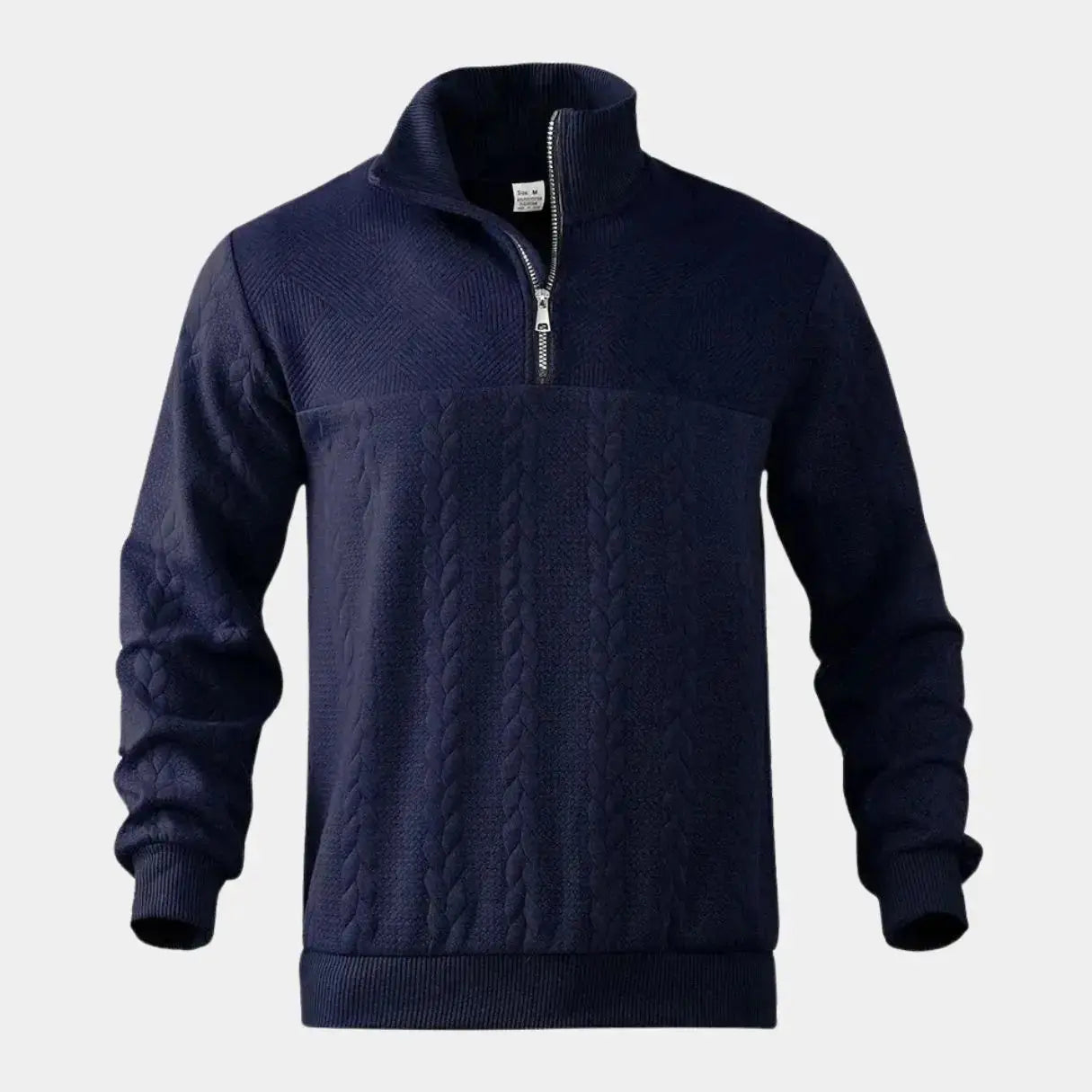Henry Essential Zip Collar Sweater - Rowan