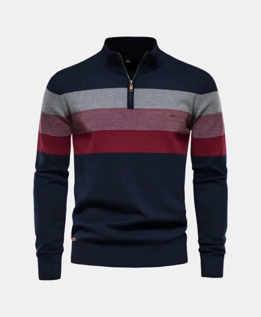 Minimalist Beanie with High Collar - Rowan