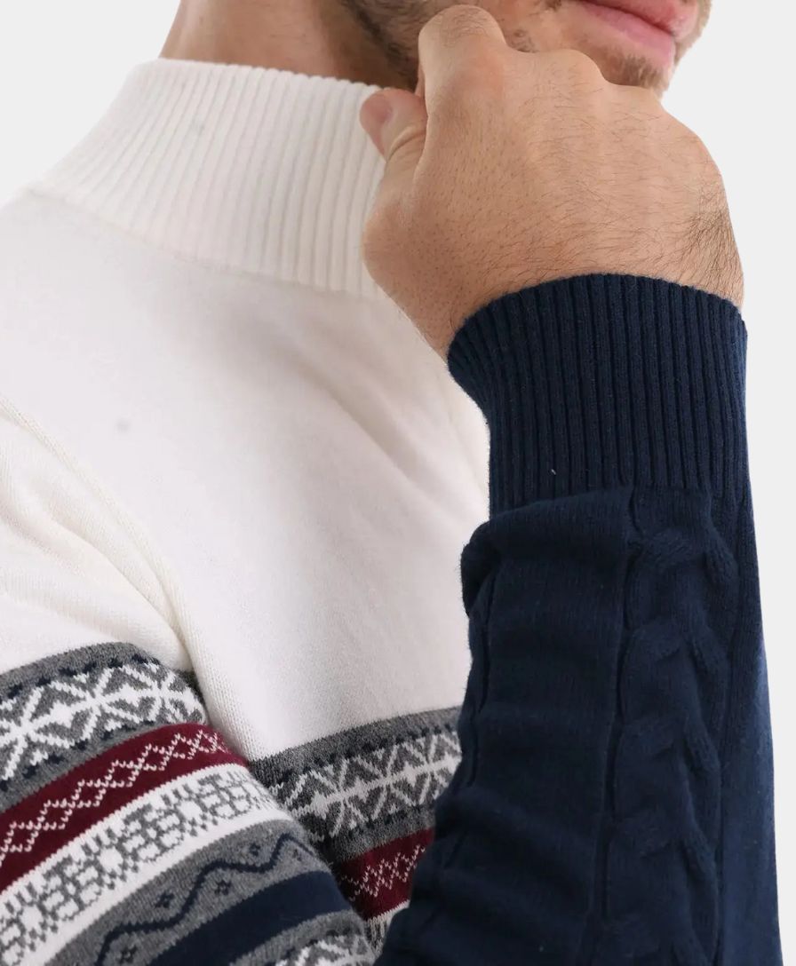 Polo Zip Sweater - Rowan
