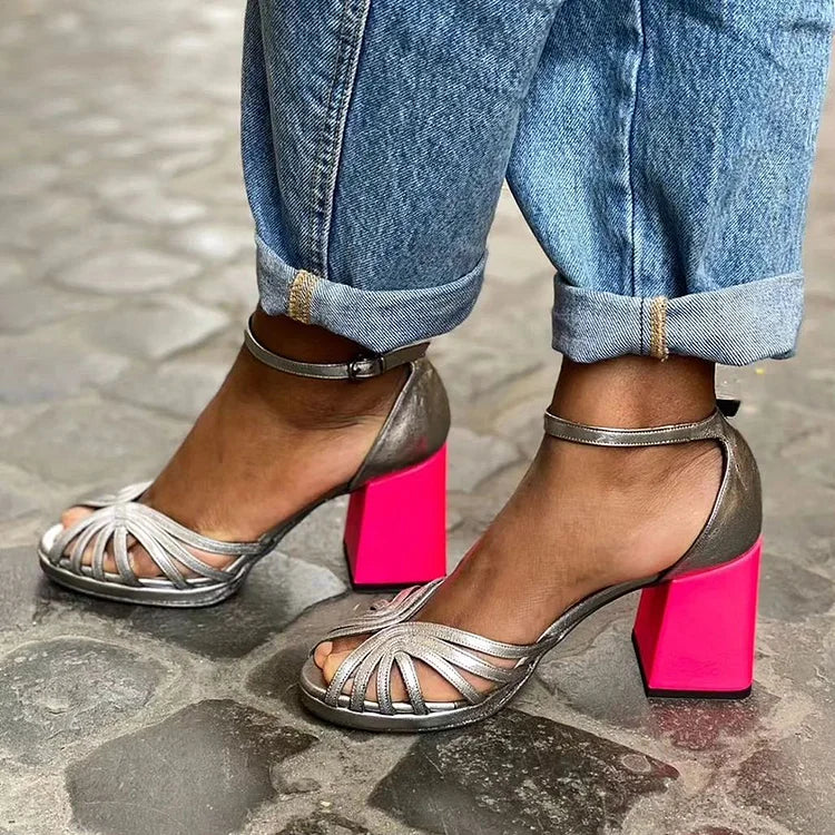 Bicolored | All Day Comfort Heels