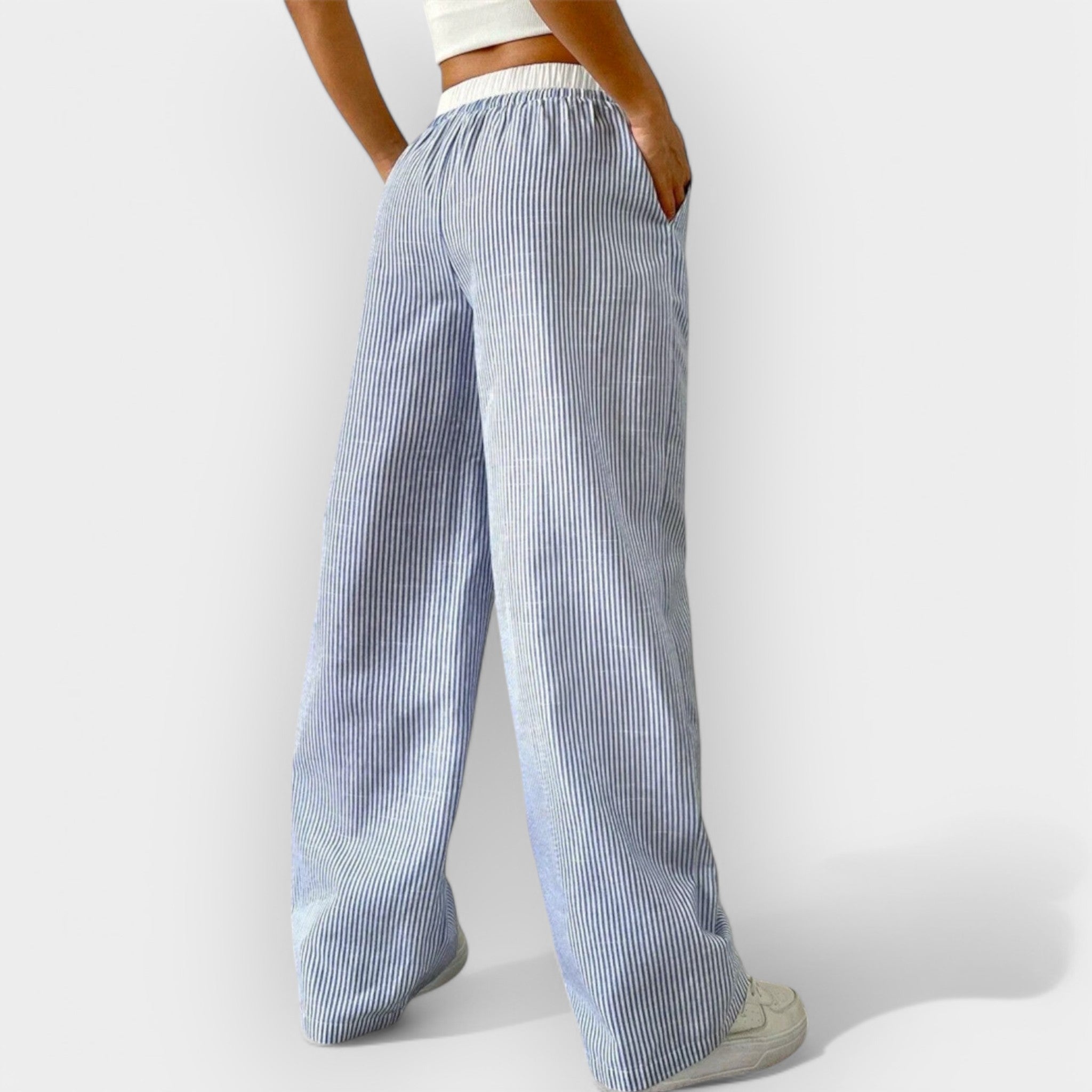 Barbara™ | Broad Stripe Trousers