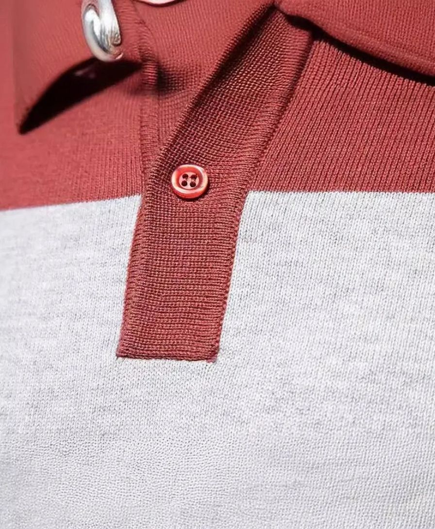 Colorful Hooded Sweatshirt with Half-Zip - Rowan