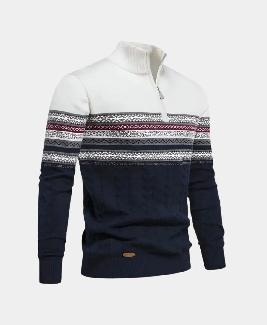 Polo Zip Sweater - Rowan