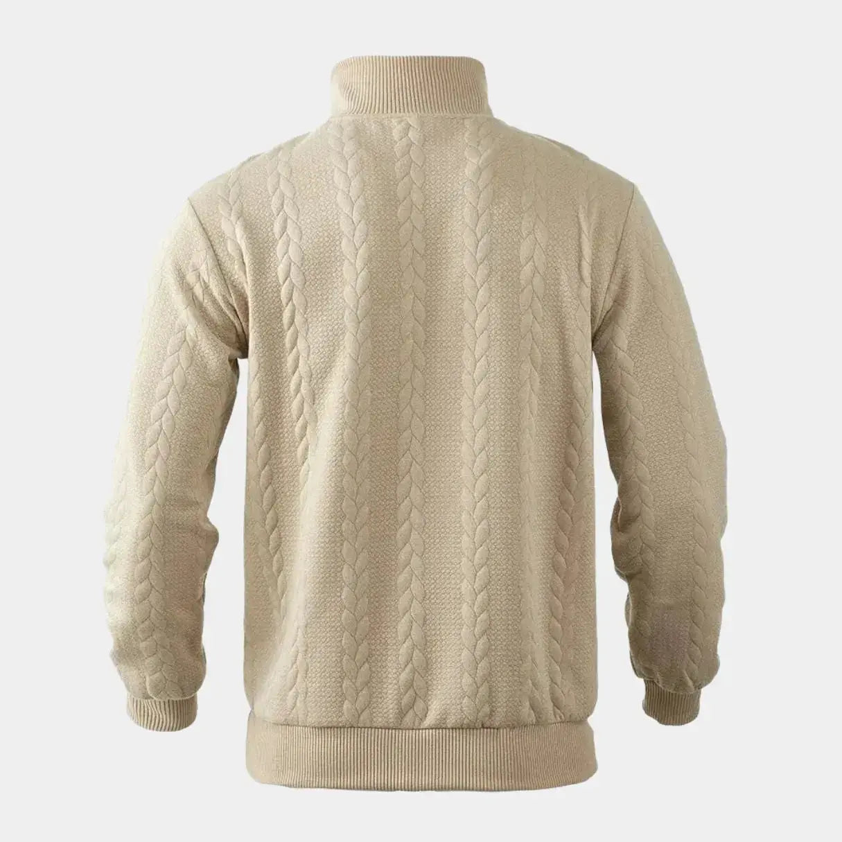 Henry Essential Zip Collar Sweater - Rowan