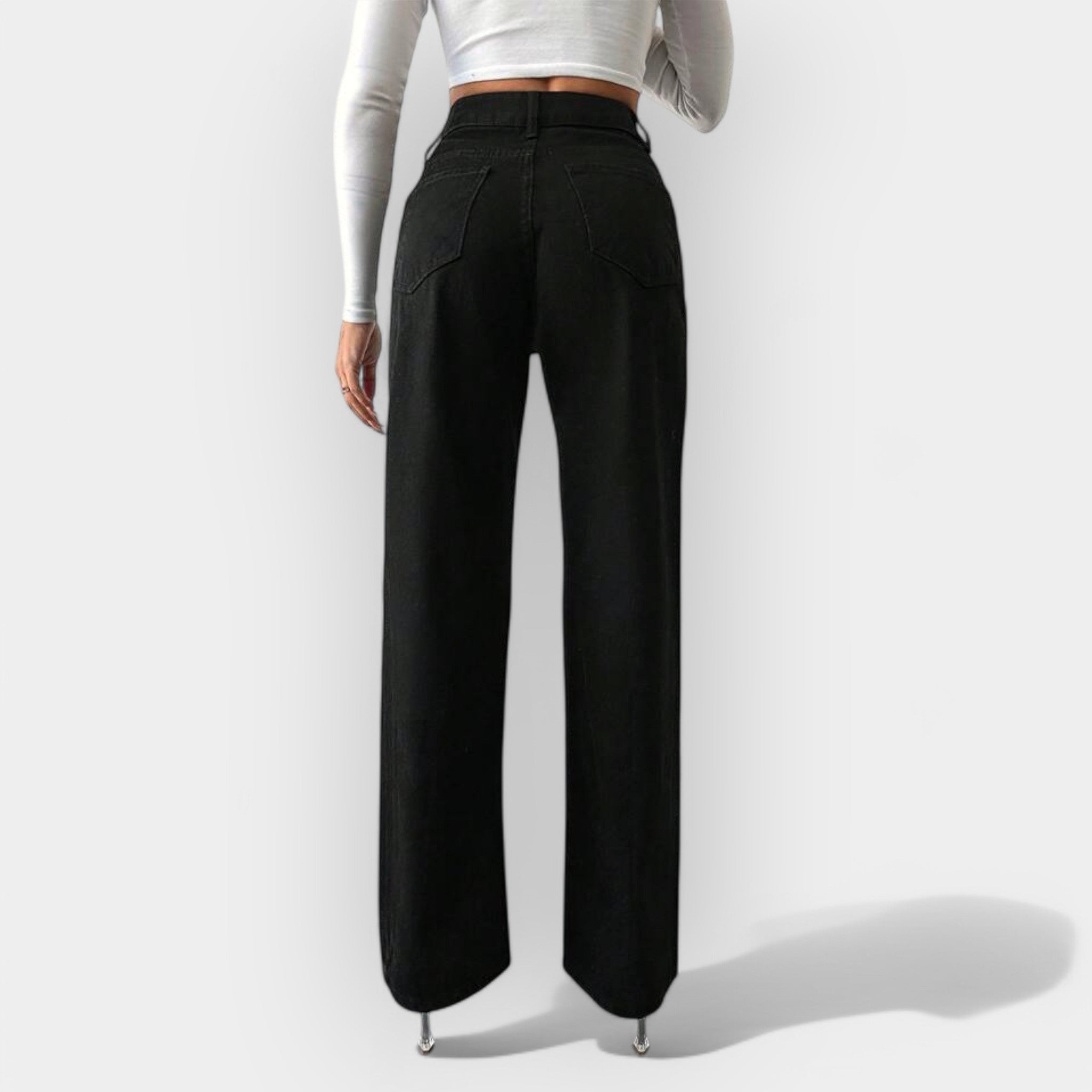 Donna™ | Wide Leg High-Waisted Jeans