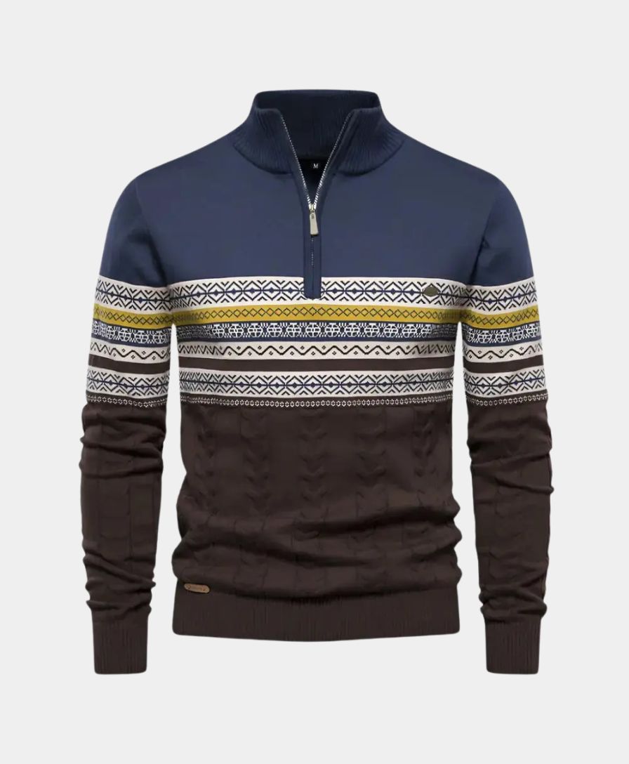 Polo Zip Sweater - Rowan