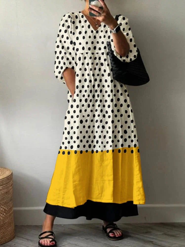 Anna™ | Elegant Printed Dress