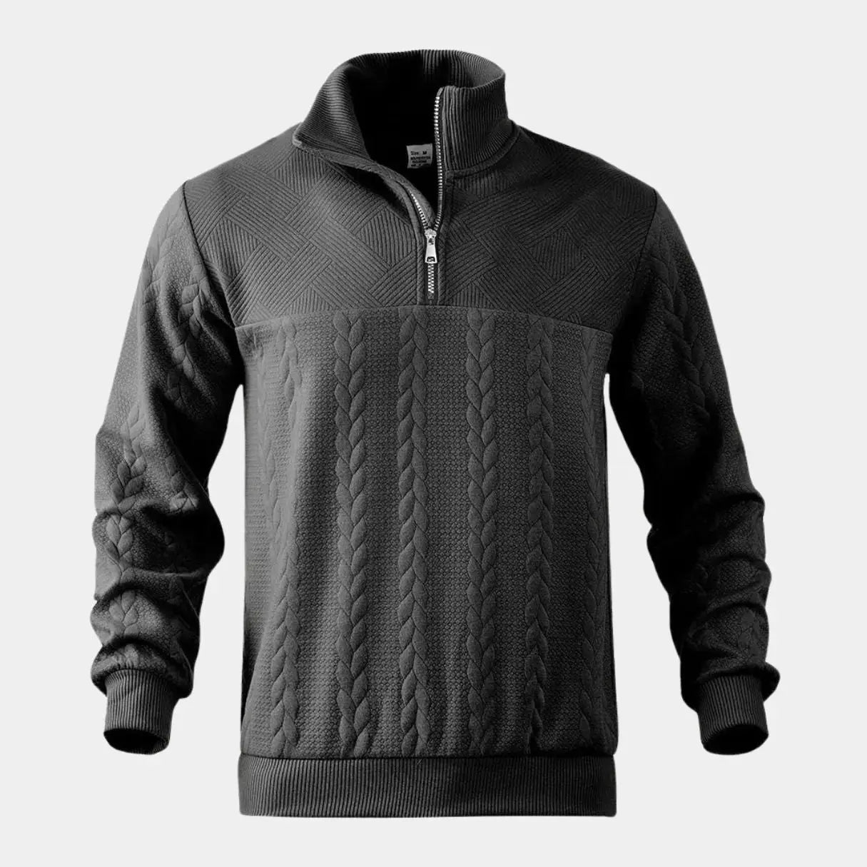 Henry Essential Zip Collar Sweater - Rowan