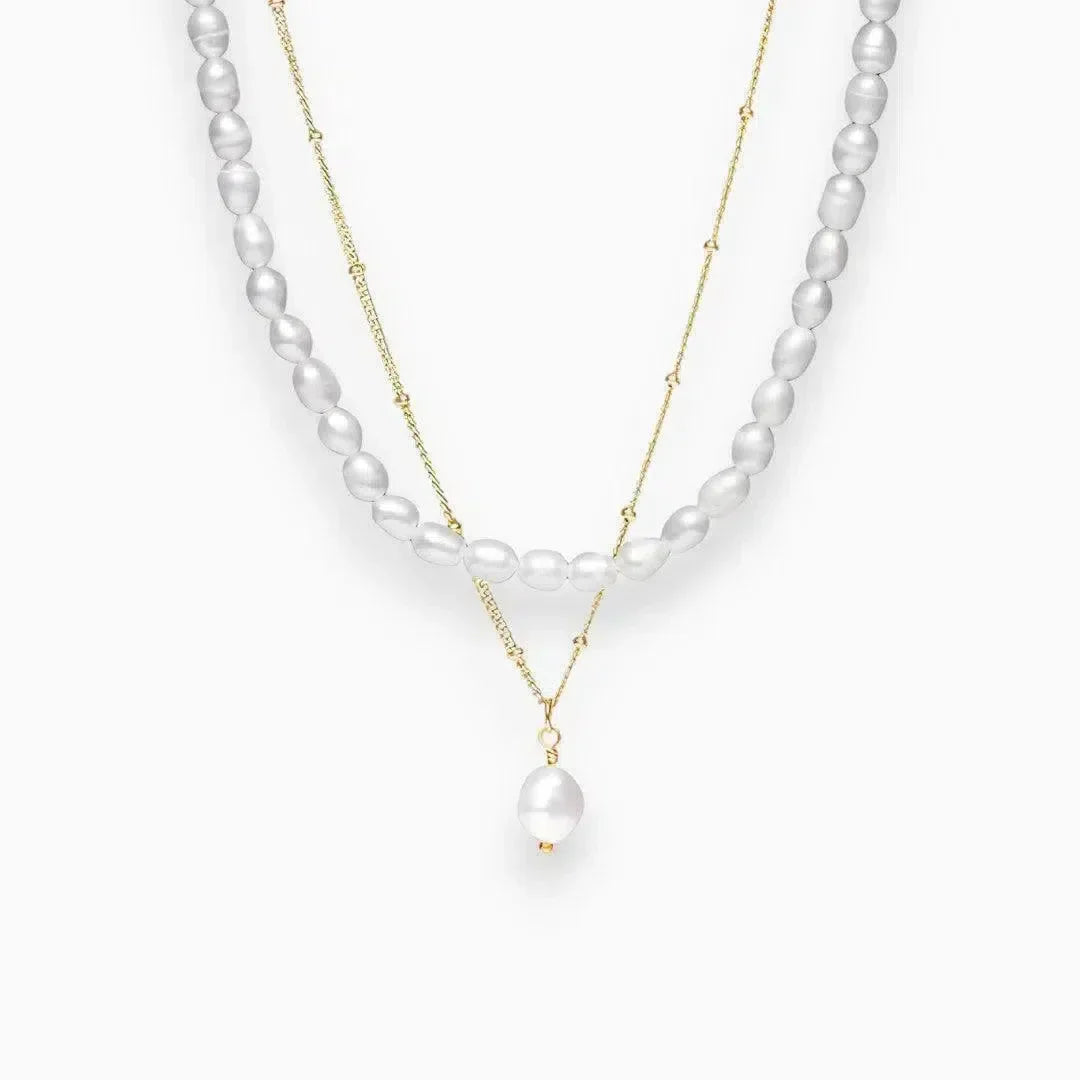 Alonéa | Duo of Freshwater Pearl Necklaces