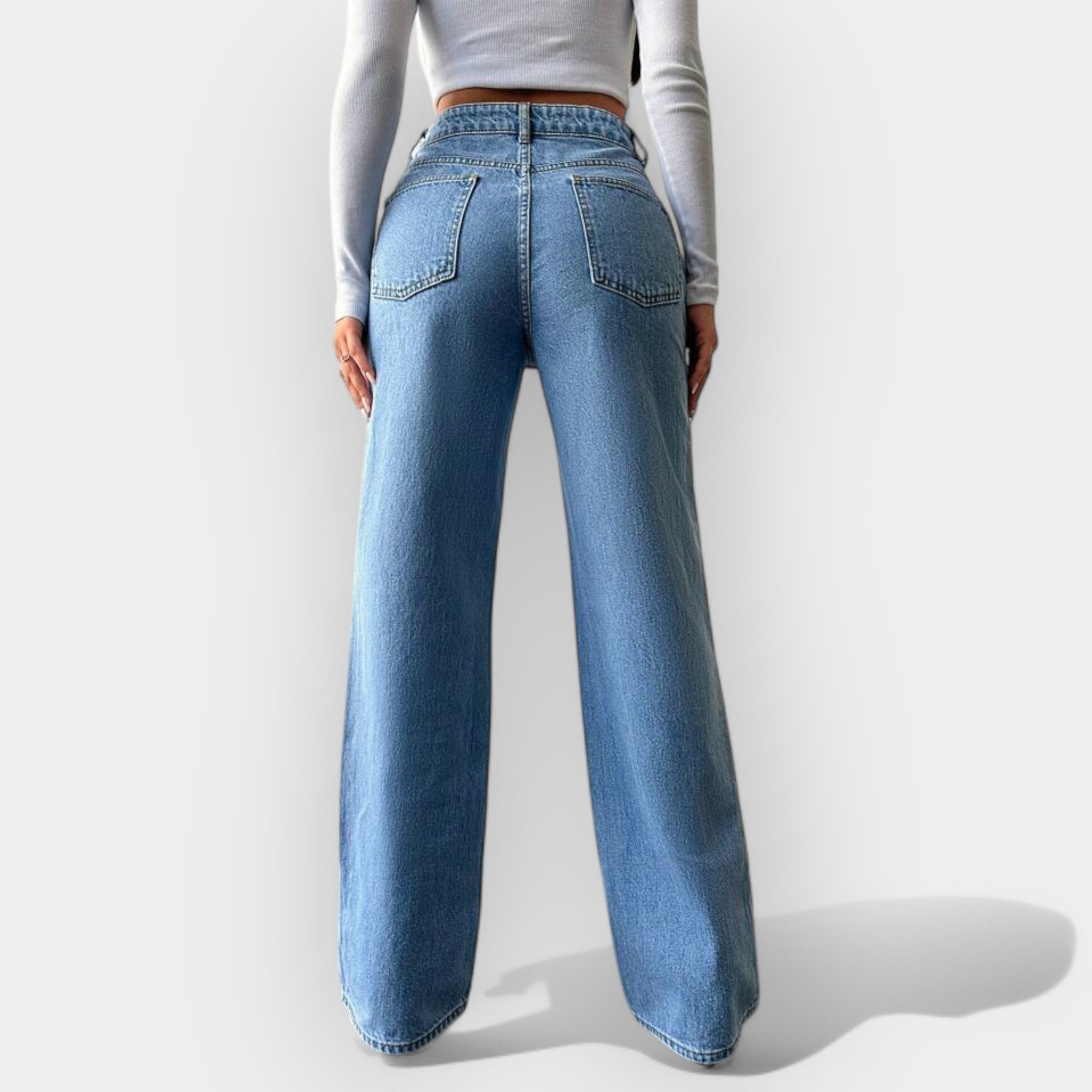Dorothy™ | High-Rise Wide-Leg Denim