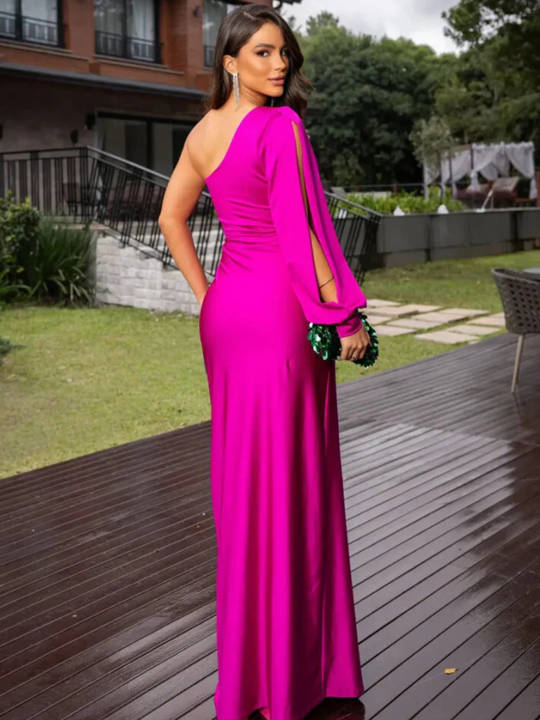 ANNA SATINNIGHT MAXI DRESS