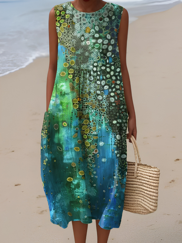 Zara™ Reef Midi Dress