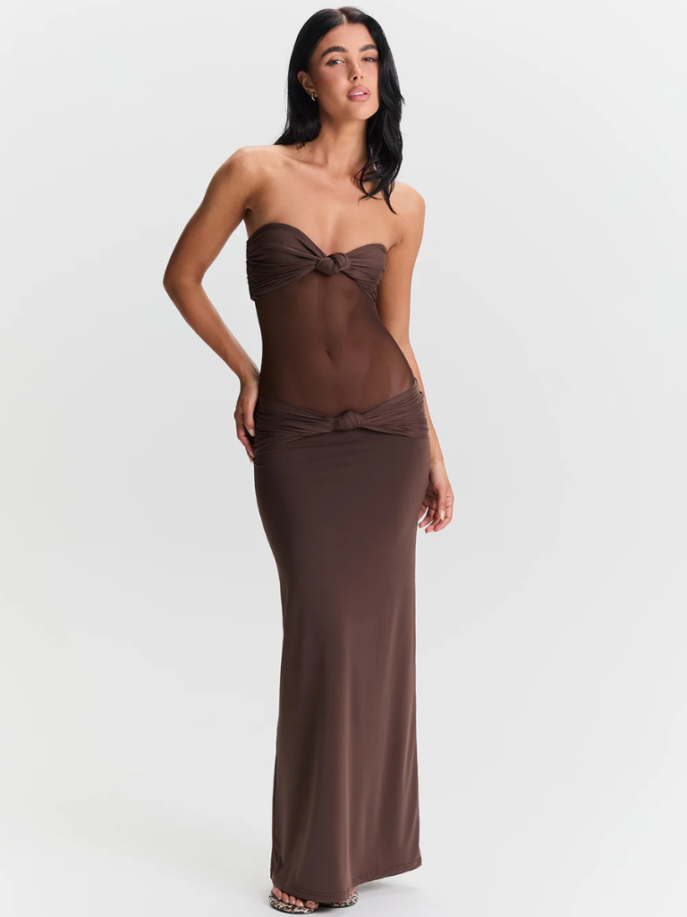 MAXI BLACK DESIRE DRESS