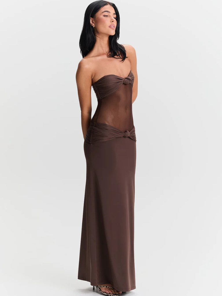 MAXI BLACK DESIRE DRESS