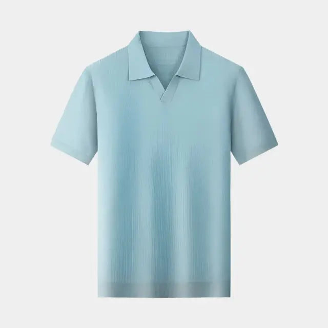 Short Sleeve Polo Without Buttons Daily - Rowan