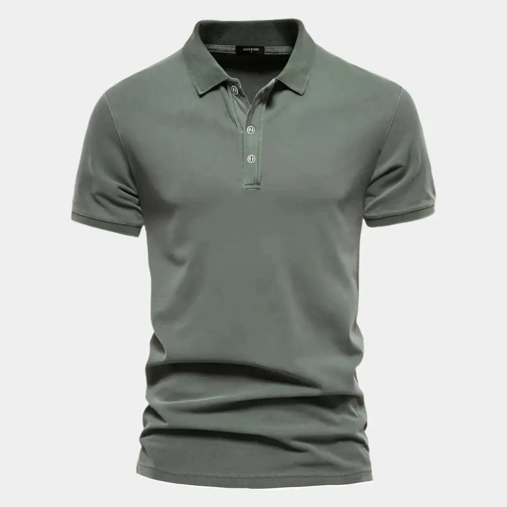 High-Quality Cotton Polo - Rowan