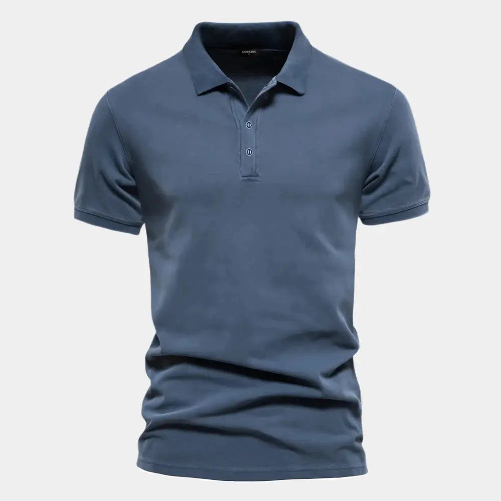 High-Quality Cotton Polo - Rowan