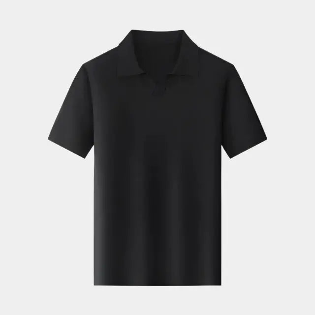Short Sleeve Polo Without Buttons Daily - Rowan