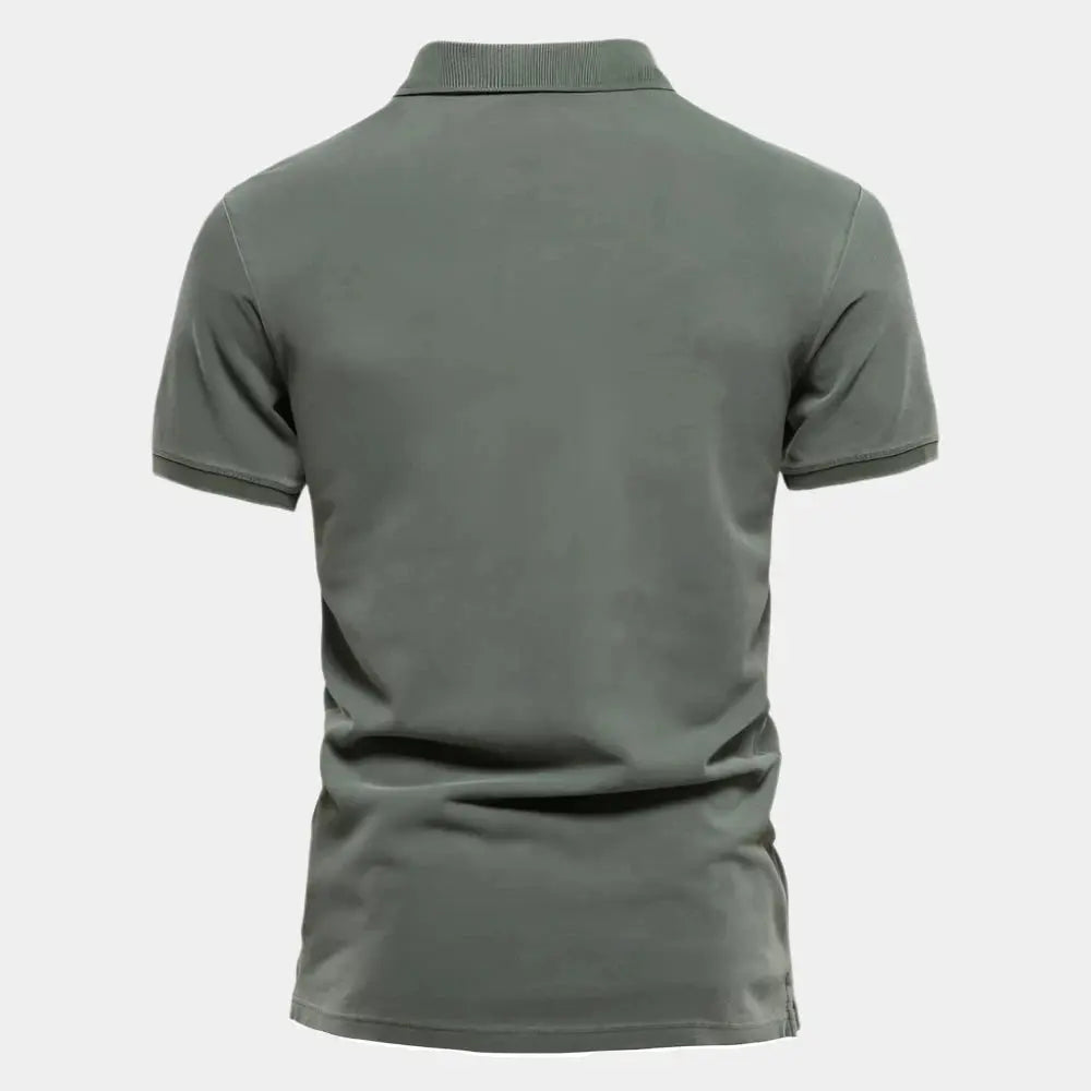 High-Quality Cotton Polo - Rowan