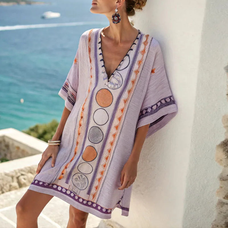 Esmee - Elegant and Comfortable Beach Dress for Effortless Summer Style