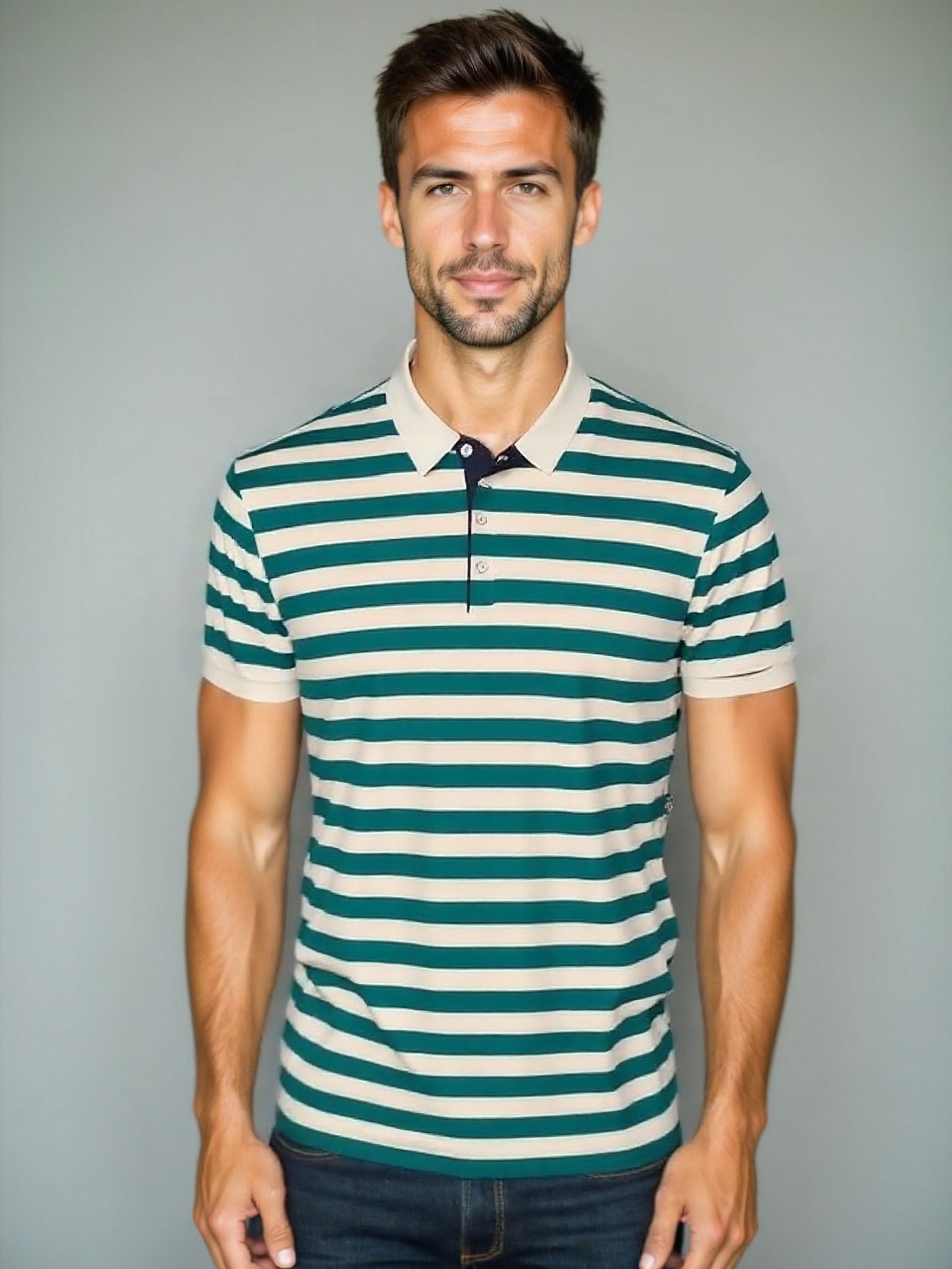 Striped Summer Polo - Rowan