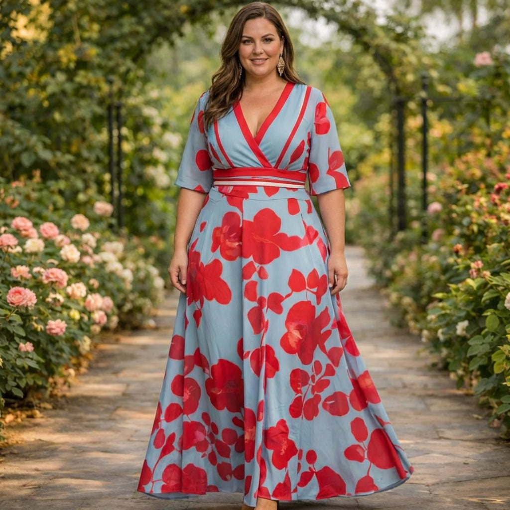 Floral Maxi Look Chic