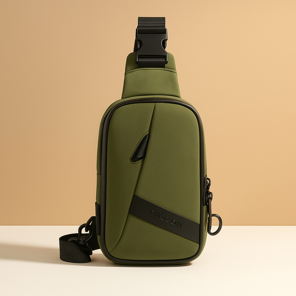 Anti-theft charging chest bag | Noah