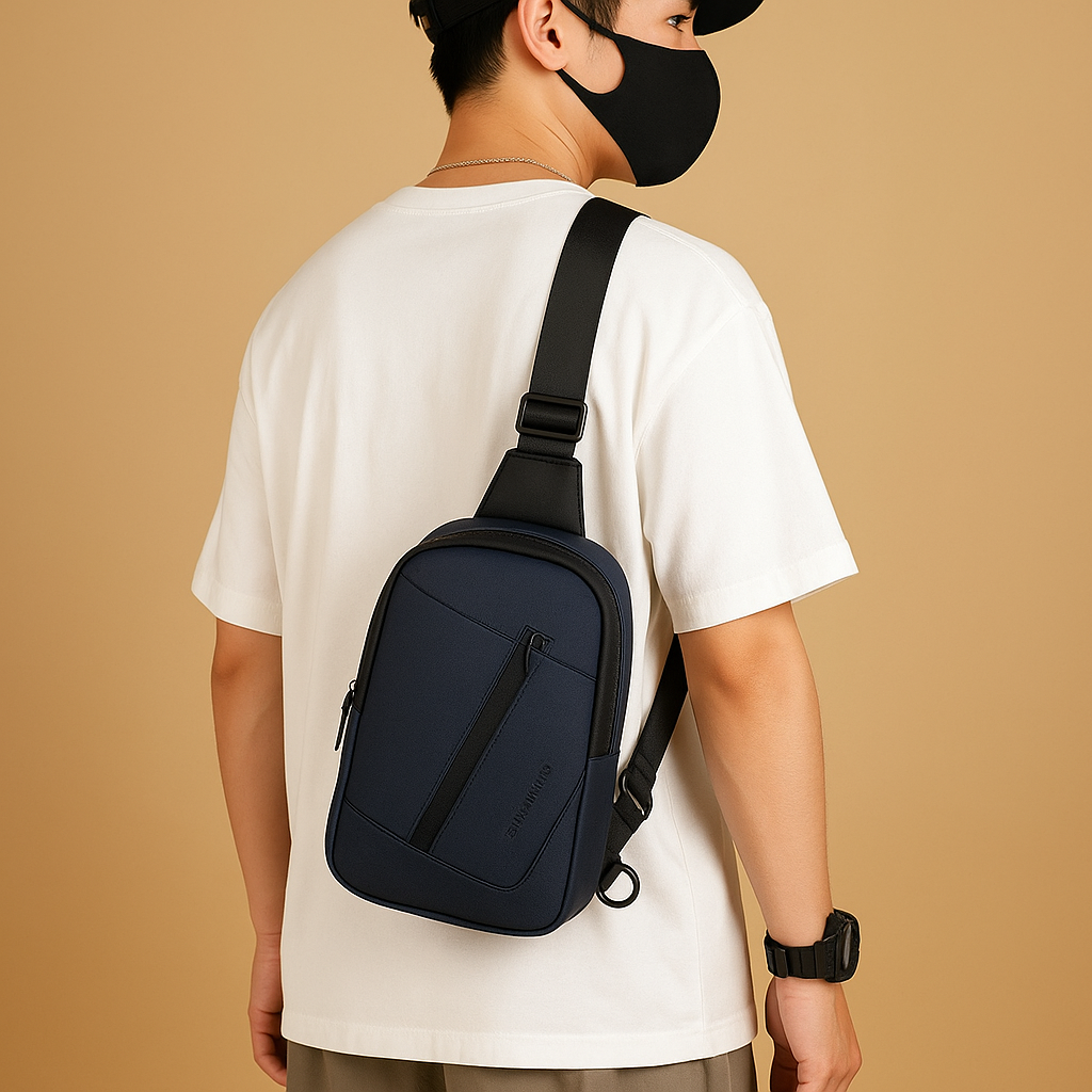 Anti-theft charging chest bag | Noah