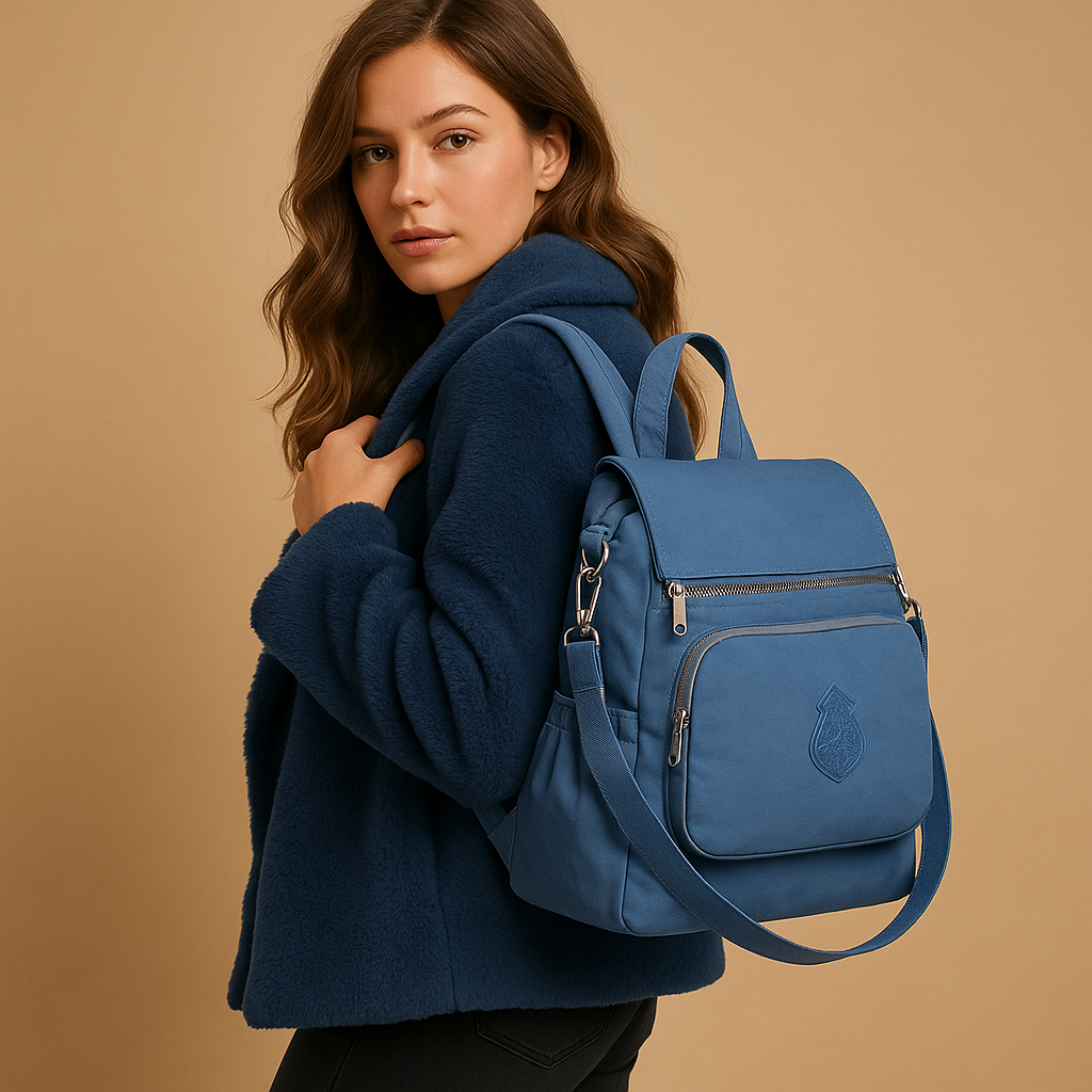 Anti-theft crossbody backpack | Elena