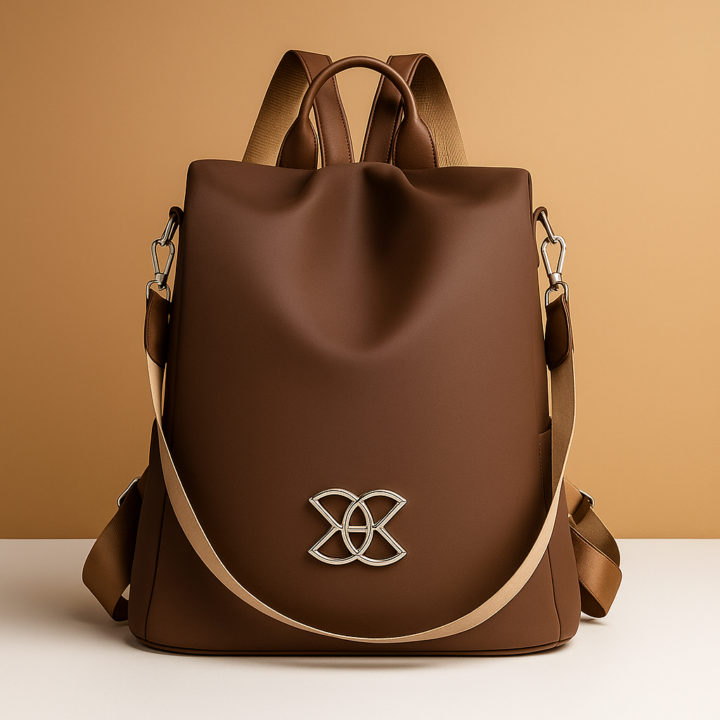 Anti-theft everyday backpack with hidden compartment | Isla