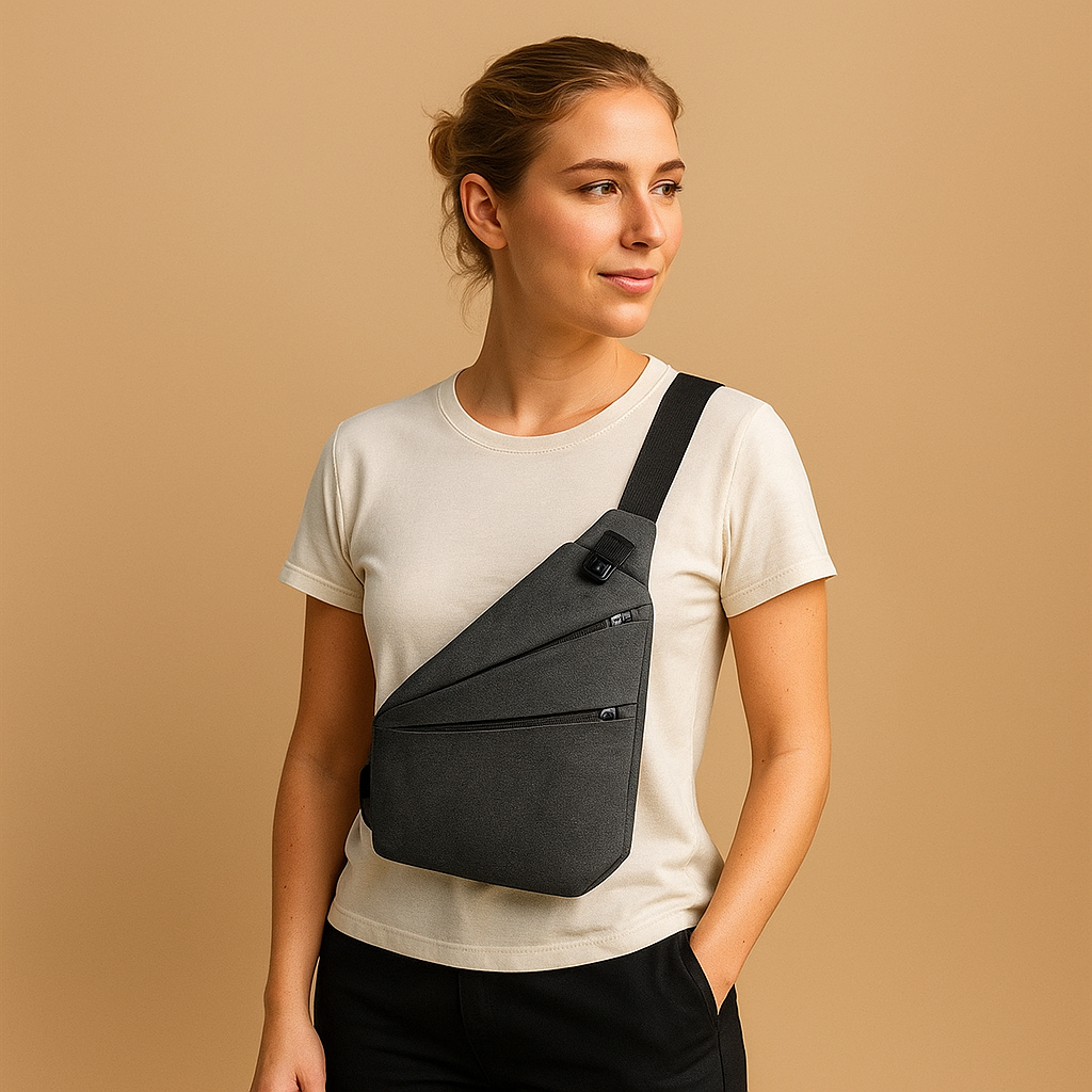 Anti-theft travel shoulder bag | Isabelle