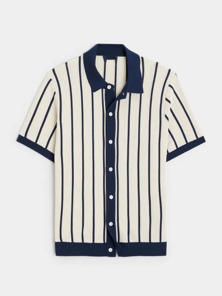 Atlantic Frame Knit Polo – Rowan