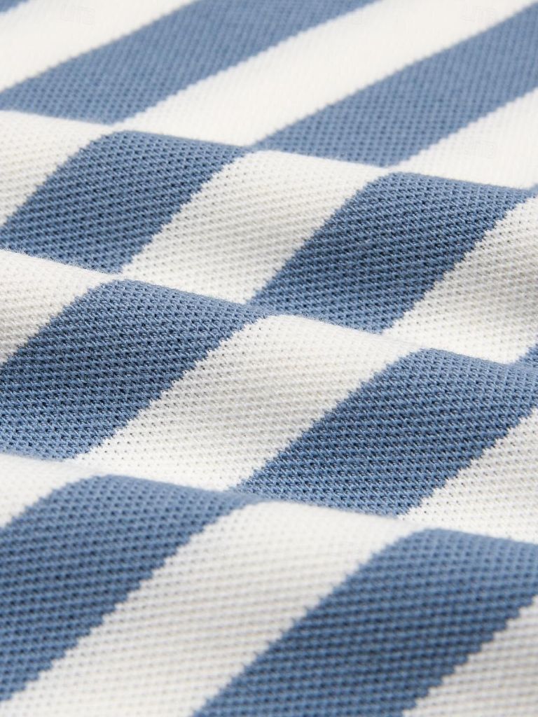 Azure Nautical Polo – Rowan