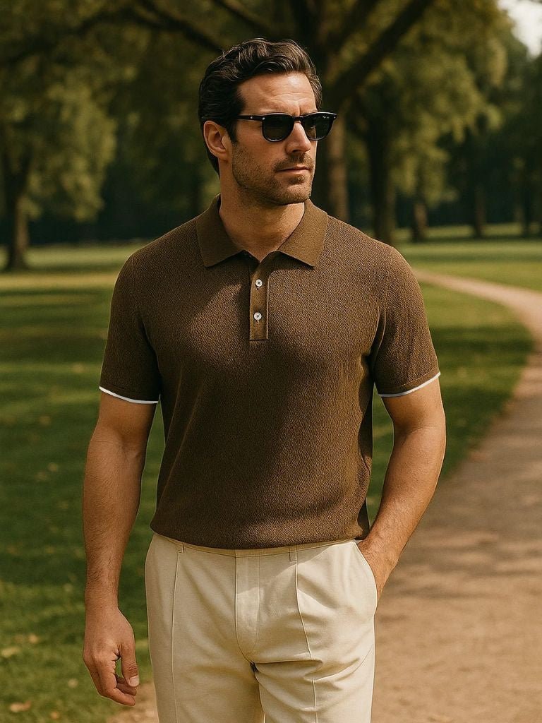 Brownston Knit Polo - Rowan