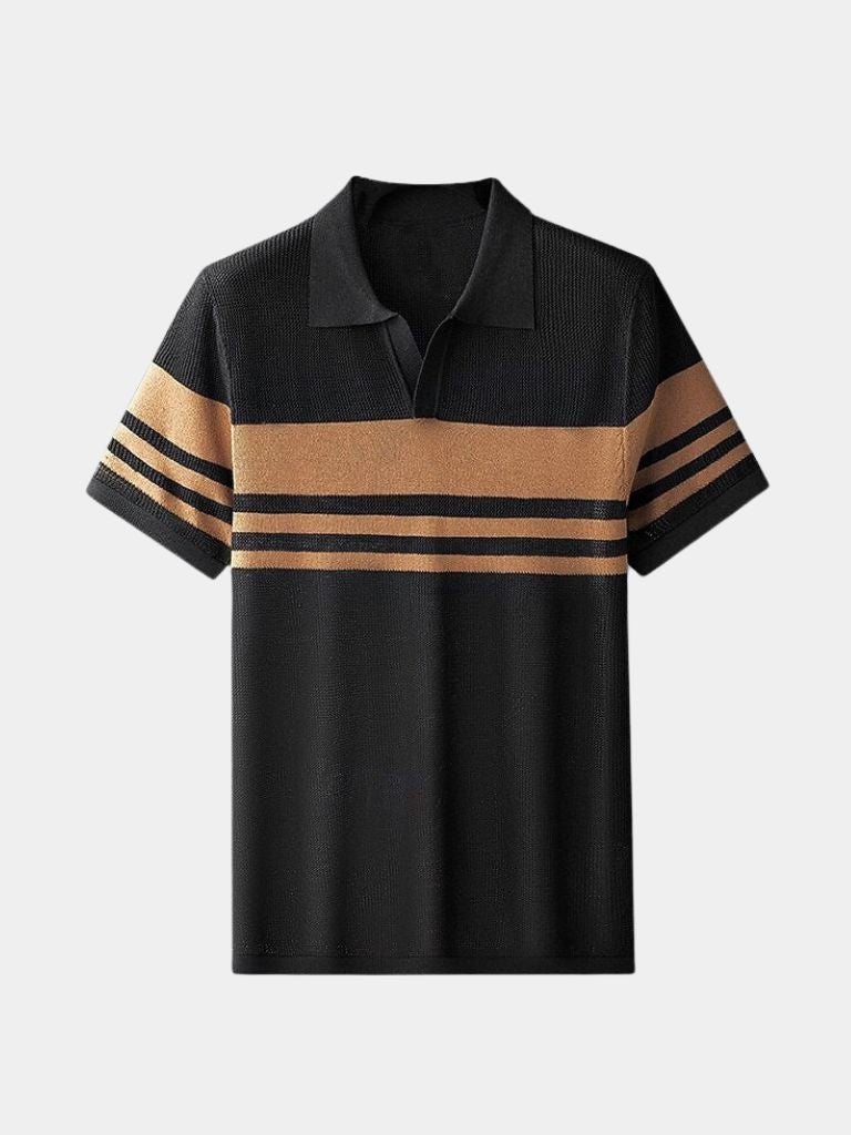 Caramel Lineage Polo – Rowan