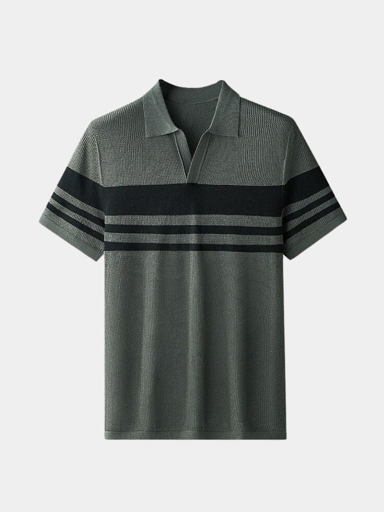 Caramel Lineage Polo – Rowan