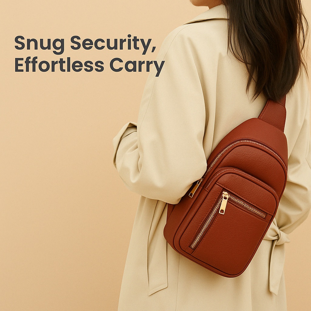 Casual anti-theft crossbody bag with multiple compartments | Noelle